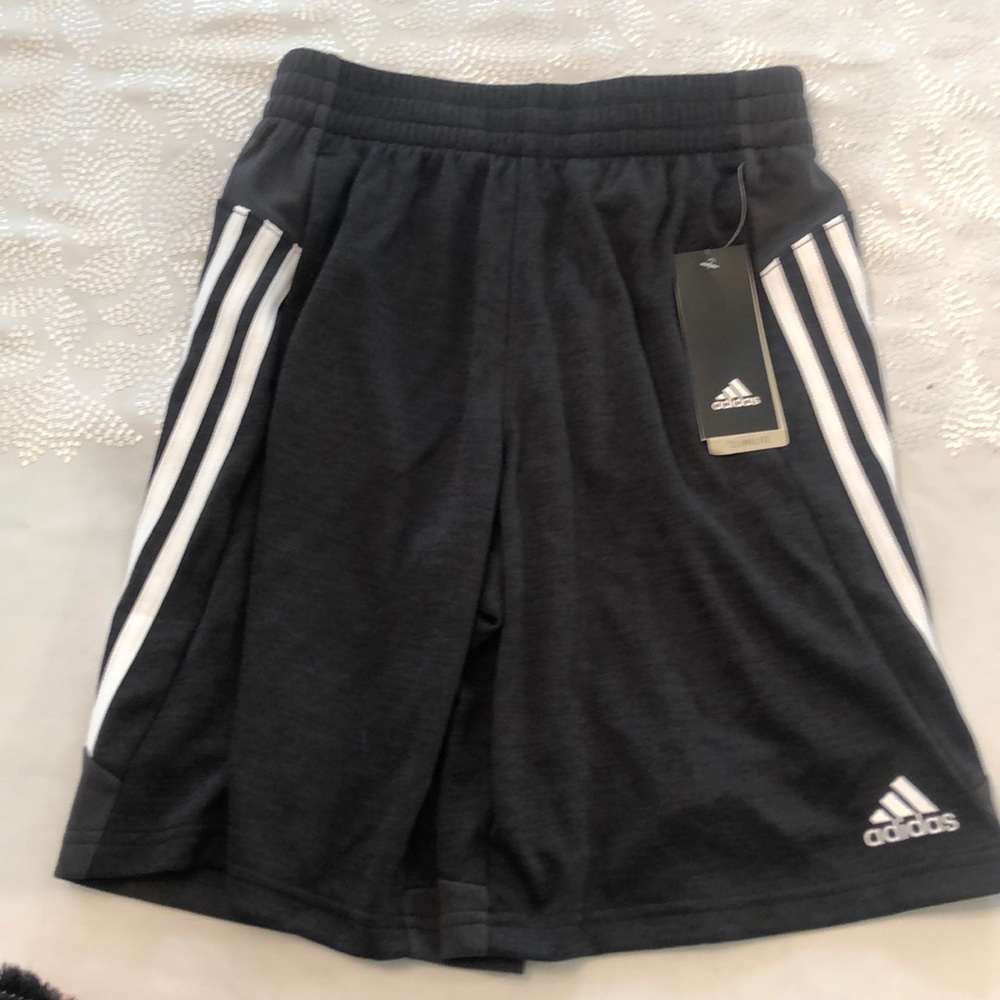 Boys ADIDAS climalite shorts size m (10-12)